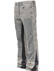 Vintage bukser herre denim jeans patched - Karl