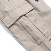 Mænds ren Bomuld Løse Tilspidsede Cargobukser | Streetwear Stil - Kenni