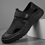 Slip på Mesh-sandaler til mænd - Hevirno