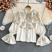 Kvinder Vintage Satin Bluse | Formel & Business Mode - Josinet