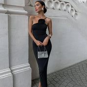 Bodycon Lang Festbegivenhed Moderigtig Damekjole - Sherz