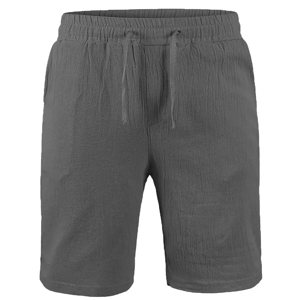 Herre åndbare Hørshorts | Sommer | Forår - Roulo