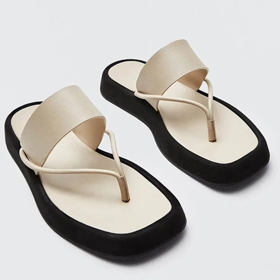 Strandflipflops med Tyk Sål til Kvinder - Mariani