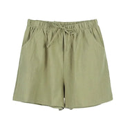 Højtaljet Bomuldshør Sportsshorts | Sommer | Forår - Javina
