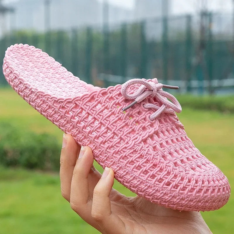 Åndbare Udendørs Hjemmesko til Dame Loafers | Forårs- og Sommerkollektion 2025 - Violett