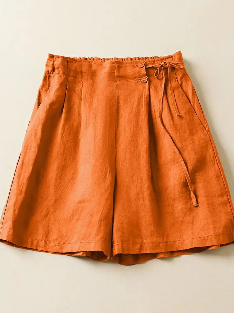 Casual Shorts i Bomuldshør til Kvinder - Eana