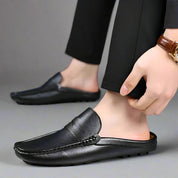 Åndbare Loafers i Læder til Mænd | Forårskollektion - Dervez