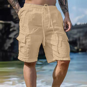 Linnedshorts til mænd om sommeren - Henrio
