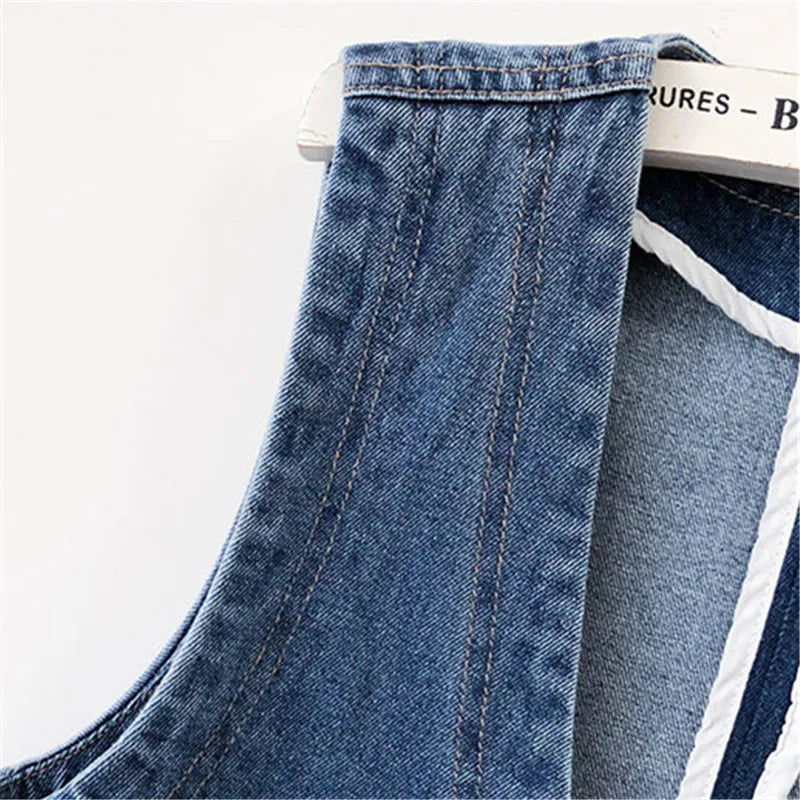 Casual denimvest til kvinder - Jajana