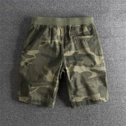 Camo elastiske talje sommershorts til mænd - Miru