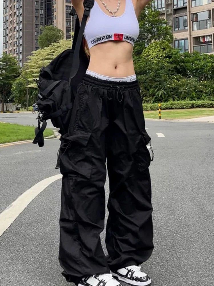 Dame Faldskærm Cargo Bukser | Stilfuld Streetwear-trend - Christas