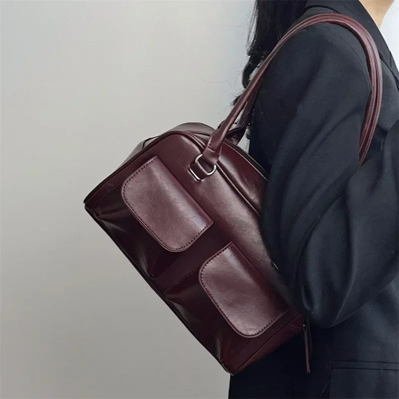 Klassisk Multi-Lomme Taske - Ashlai