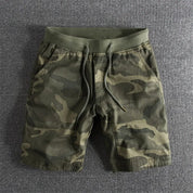 Camo elastiske talje sommershorts til mænd - Miru