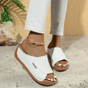 Peep Toe Platform Kile Sandaler - Ivannaz