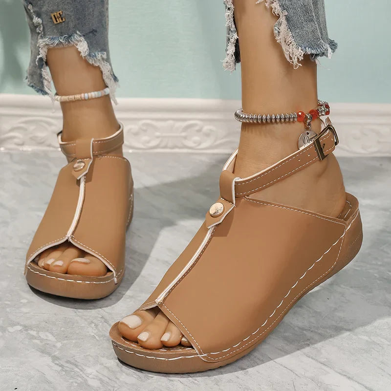 Peep Toe Sandaler Sommersandaler - Meliana