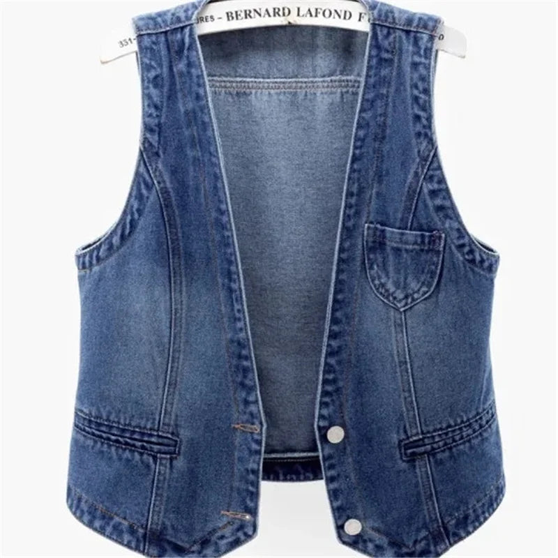 Streetwear ærmeløs vest til kvinder - Tanei