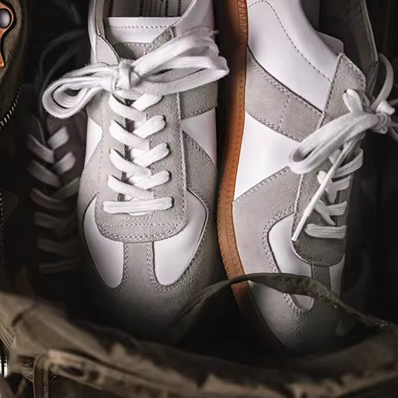 Årgang Inspirerede Lav Top Sneakers til Mænd - Thorni