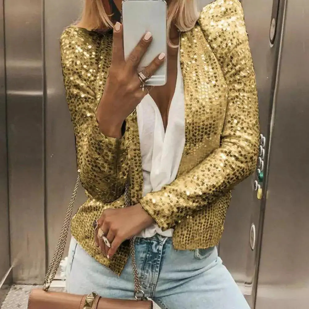 Glitrende kort blazer - Catalinas