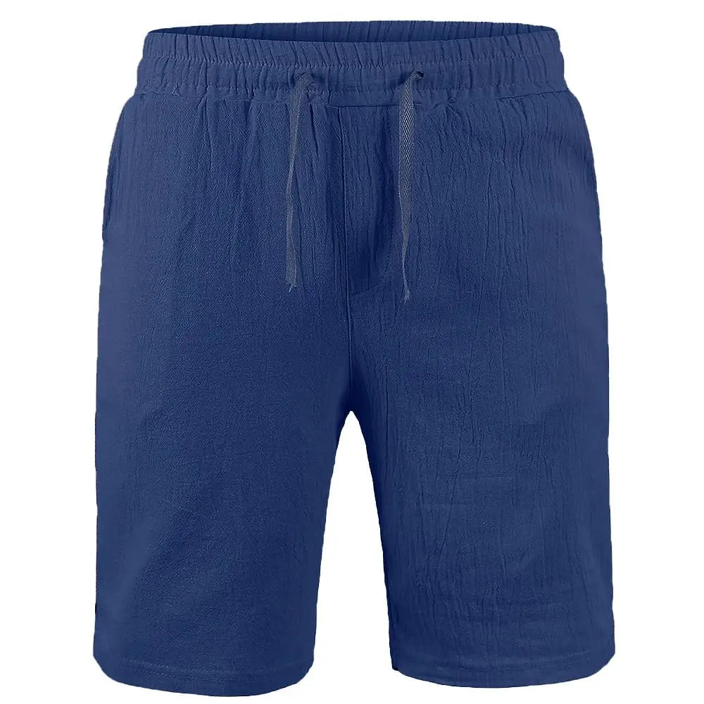 Herre åndbare Hørshorts | Sommer | Forår - Roulo