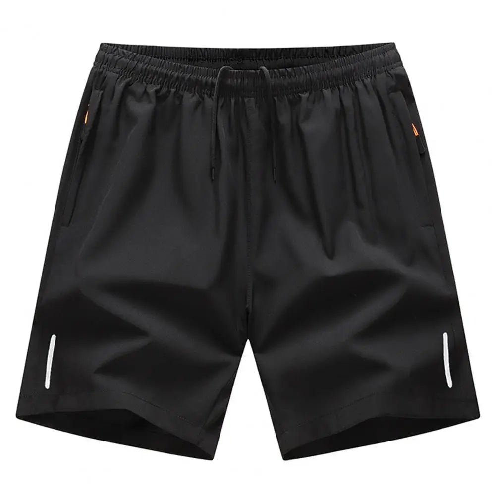 Åndbare, Hurtigtørrende Sommershorts med Elastisk Linning og Lommer - Erlando