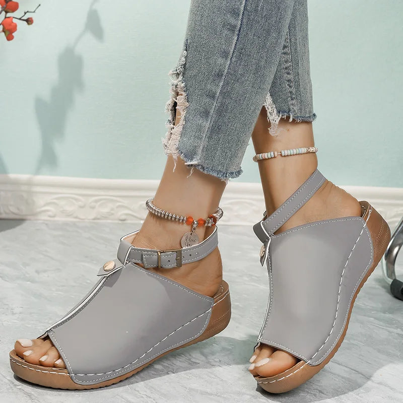 Peep Toe Sandaler Sommersandaler - Meliana