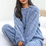 Pyjamassæt lavet af blød fleece - Renda