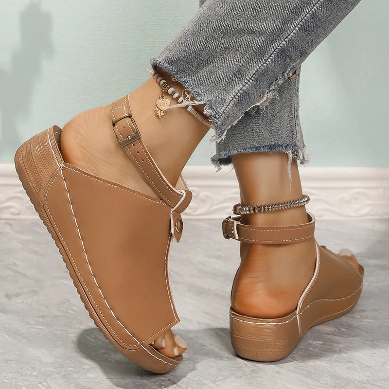Peep Toe Sandaler Sommersandaler - Meliana