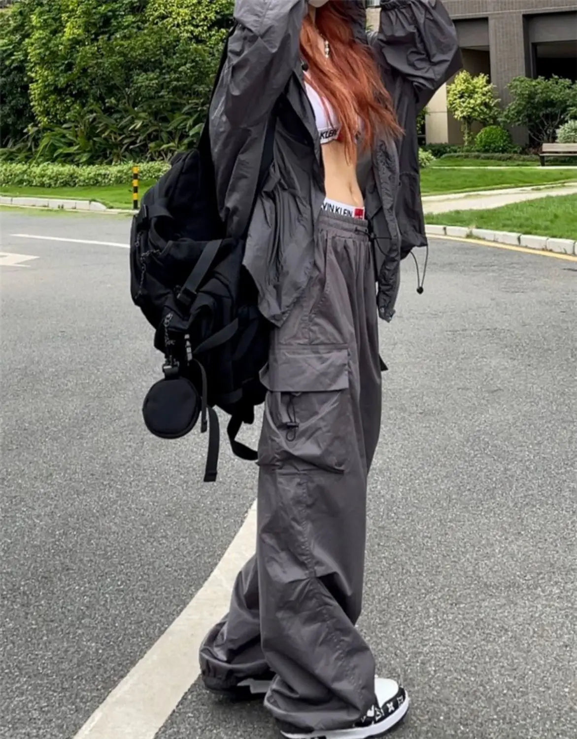 Dame Faldskærm Cargo Bukser | Stilfuld Streetwear-trend - Christas