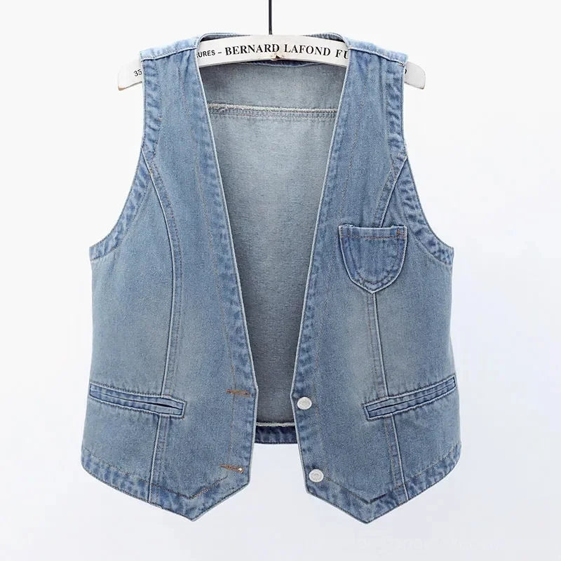 Streetwear ærmeløs vest til kvinder - Tanei