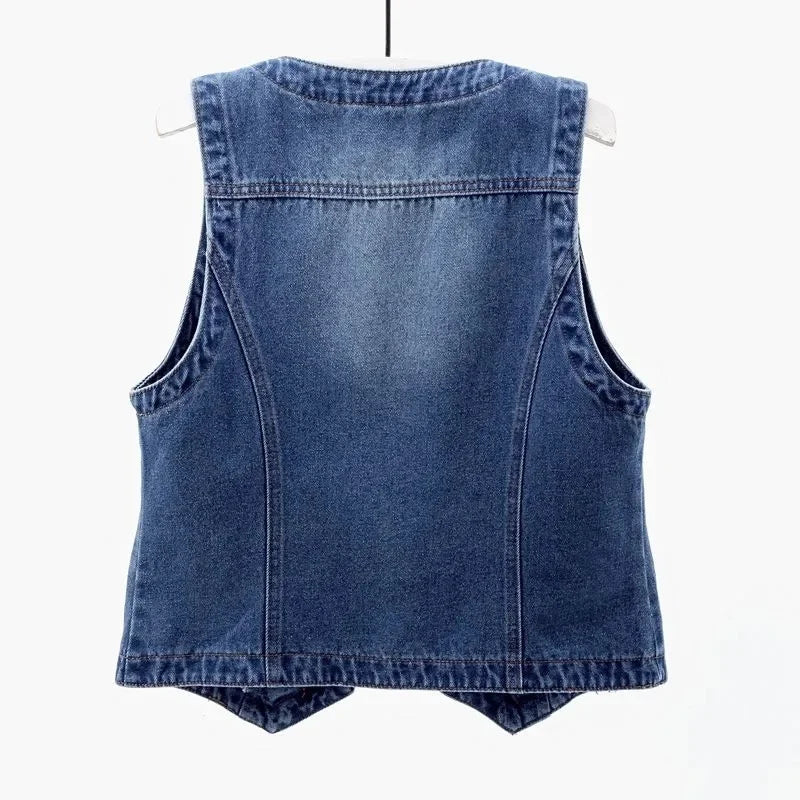 Streetwear ærmeløs vest til kvinder - Tanei