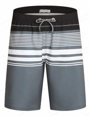 Stribe Boardshorts til mænd - Strandtøj - Thinzo