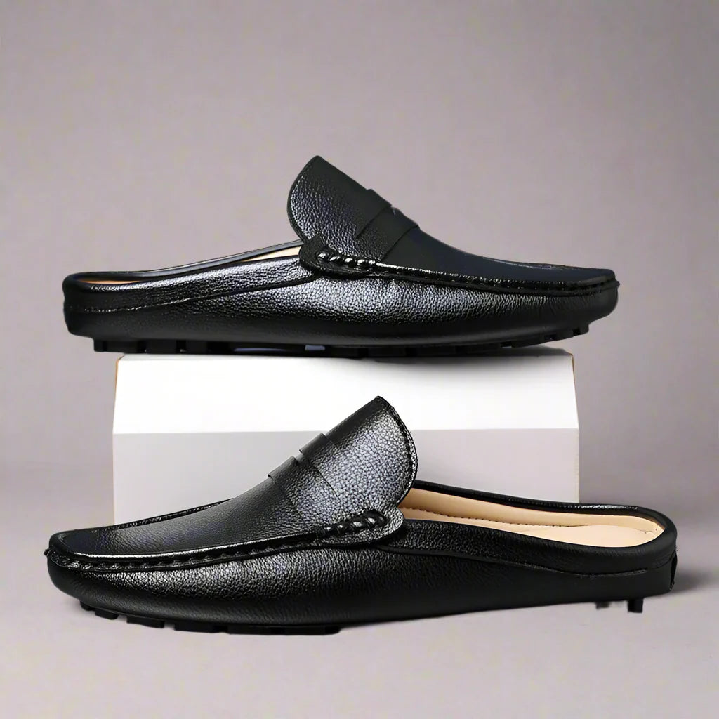 Åndbare Loafers i Læder til Mænd | Forårskollektion - Dervez