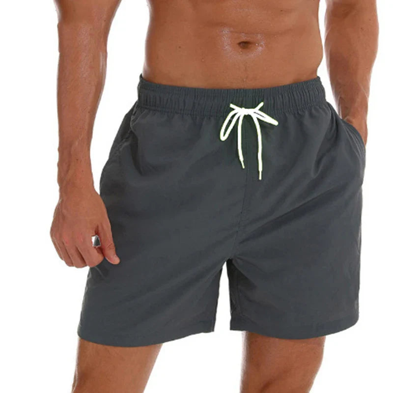 Strandshorts med elastisk talje til mænd - Iminto