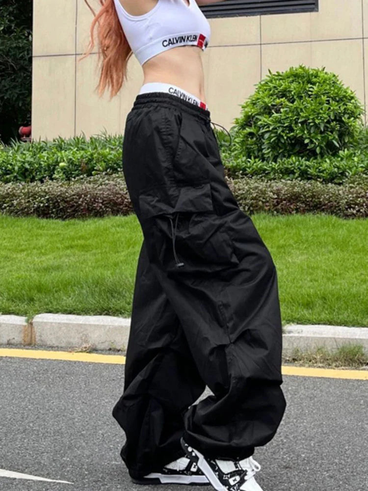 Dame Faldskærm Cargo Bukser | Stilfuld Streetwear-trend - Christas