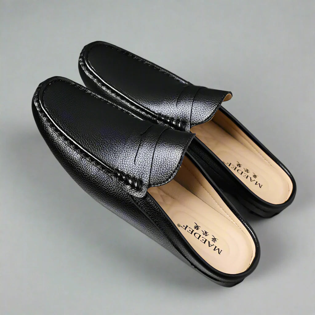 Åndbare Loafers i Læder til Mænd | Forårskollektion - Dervez