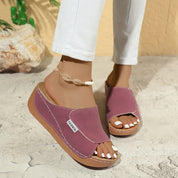 Peep Toe Platform Kile Sandaler - Ivannaz