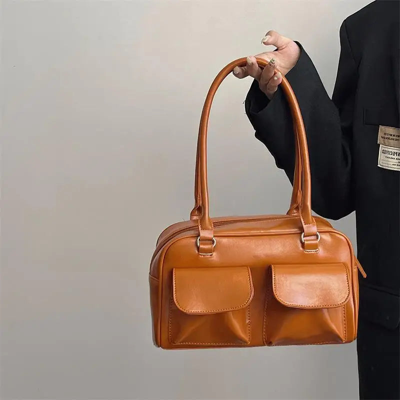 Klassisk Multi-Lomme Taske - Ashlai