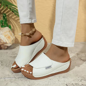 Peep Toe Platform Kile Sandaler - Ivannaz