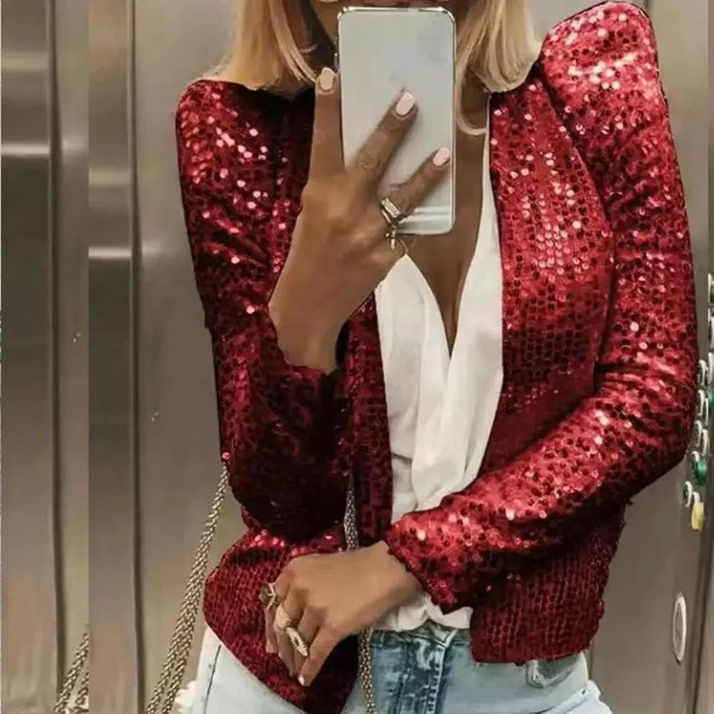 Glitrende kort blazer - Catalinas