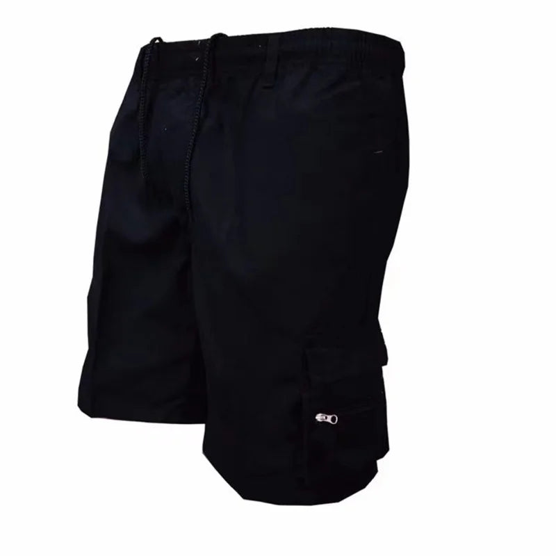 Moderigtige Cargo-shorts med Flere Lommer til Mænd - Bartney