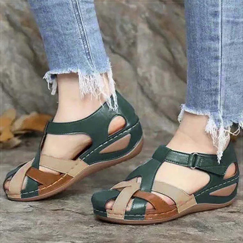 Bløde Sandaler med Kilestropper - Kamiaz