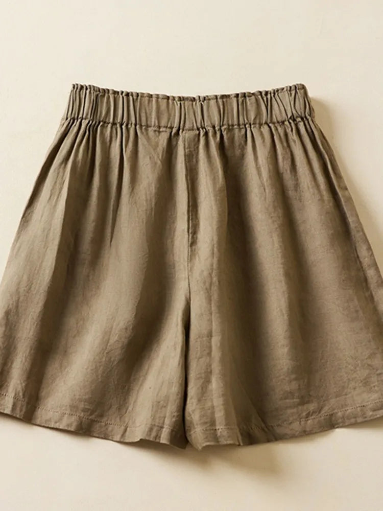 Casual Shorts i Bomuldshør til Kvinder - Eana