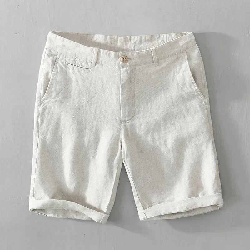 Sommershorts i Rent Hør til Mænd | Forår | Sommer - Lauvo