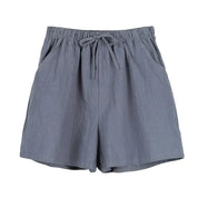 Højtaljet Bomuldshør Sportsshorts | Sommer | Forår - Javina