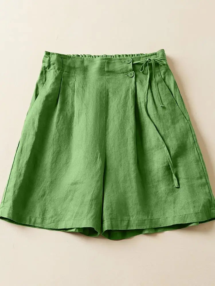 Casual Shorts i Bomuldshør til Kvinder - Eana
