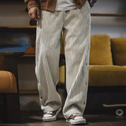 Streetwear Fløjlsbukser med Trykknapper - Charl