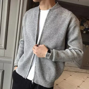 Vinter strikket cardigan sweater til mænd - Alce