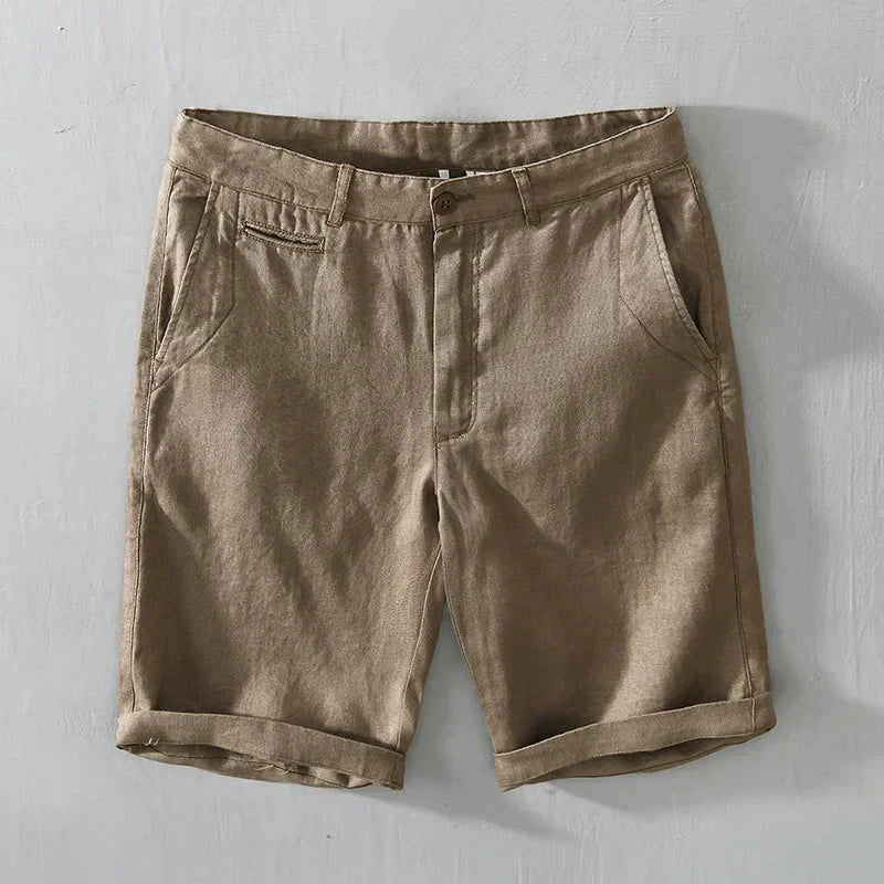 Sommershorts i Rent Hør til Mænd | Forår | Sommer - Lauvo
