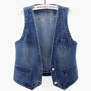 Streetwear ærmeløs vest til kvinder - Tanei