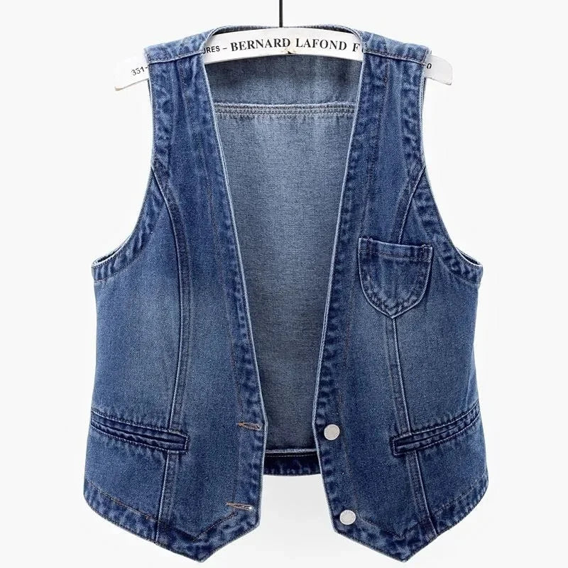Streetwear ærmeløs vest til kvinder - Tanei